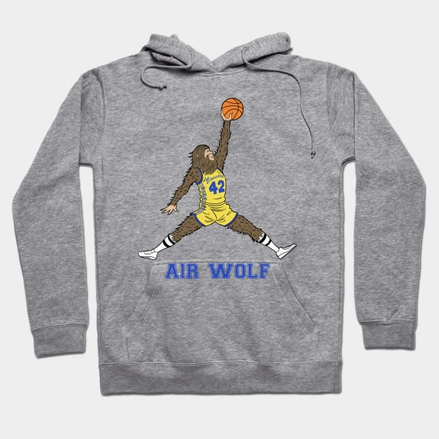 AIR WOLF Hoodie by Scruffy_Nerd